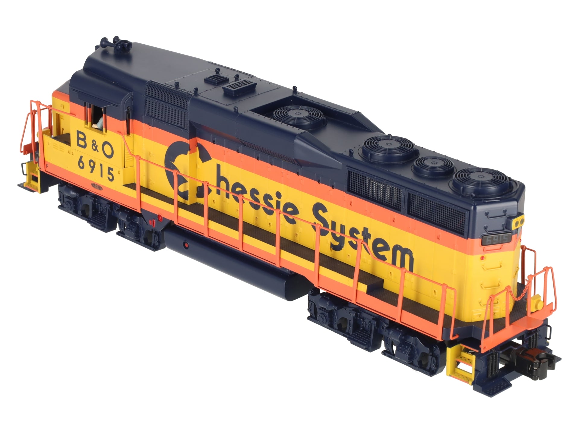 MTH 20-2275-1 O Gauge Chessie Baltimore & Ohio GP-30 Diesel Engine w/PS2.0 #6915 EX/Box