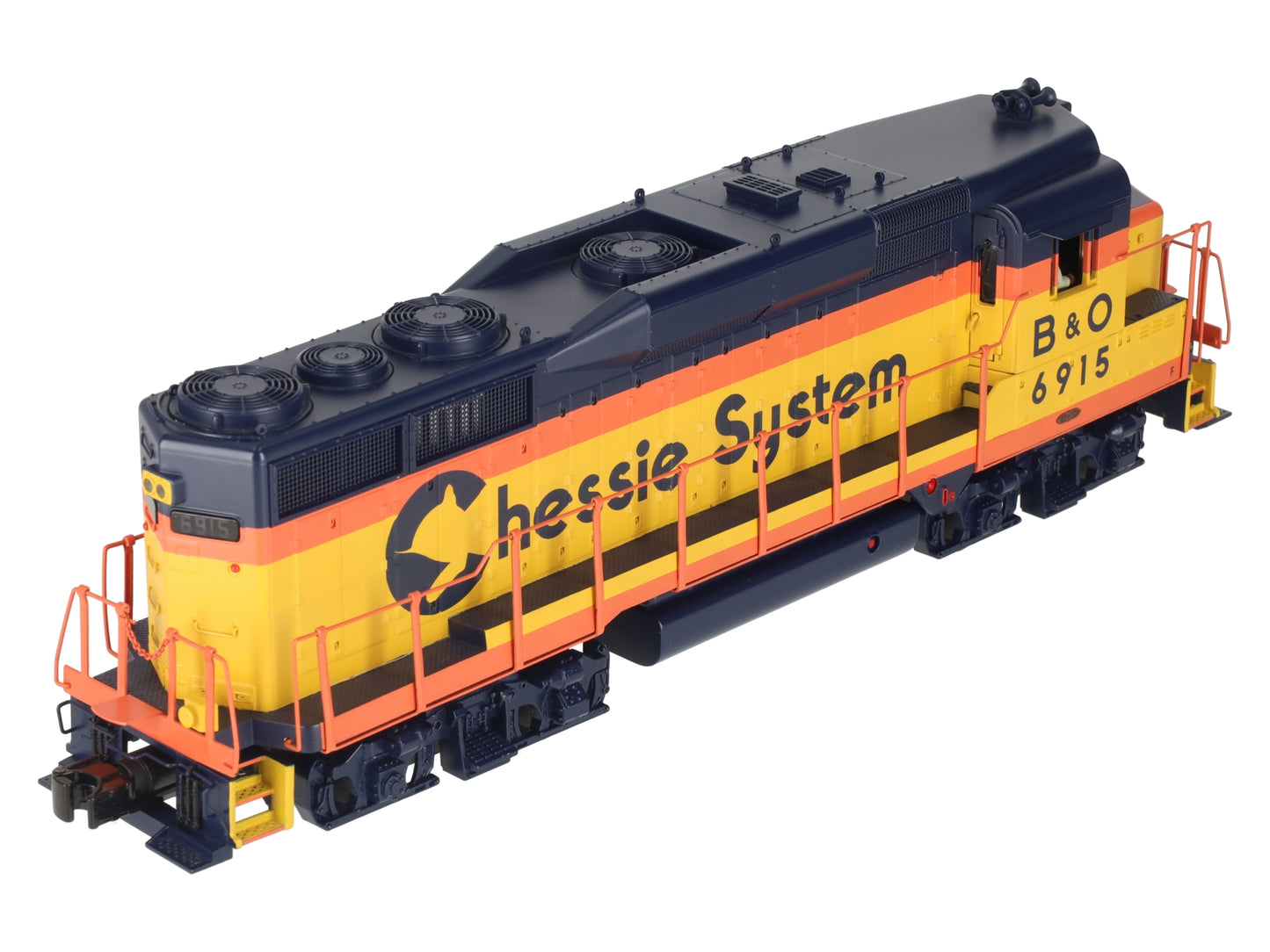 MTH 20-2275-1 O Gauge Chessie Baltimore & Ohio GP-30 Diesel Engine w/PS2.0 #6915 EX/Box
