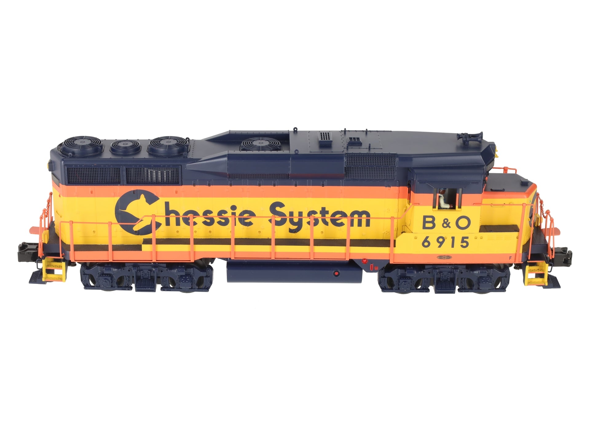 MTH 20-2275-1 O Gauge Chessie Baltimore & Ohio GP-30 Diesel Engine w/PS2.0 #6915 EX/Box