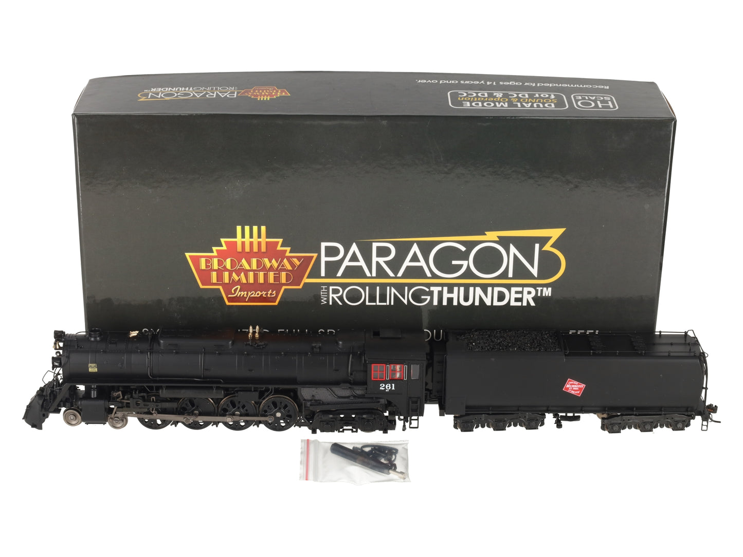 Broadway Limited 2592 HO Milwaukee Road Class S-3 4-8-4 Paragon3™ #261 w/ DC/DCC EX/Box