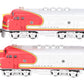 MTH 30-2131-1 O Santa Fe F-3 AA Diesel Engine Set w/PS1 #16/17 LN/Box