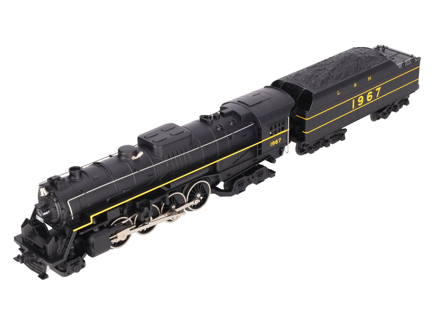 MTH 30-1178-1 O Gauge L&N 2-8-4 Berkshire Steam Locomotive w/PS2 #1967 EX/Box