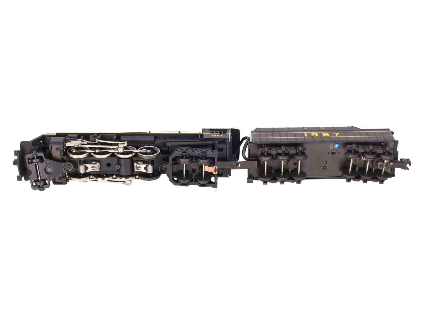 MTH 30-1178-1 O Gauge L&N 2-8-4 Berkshire Steam Locomotive w/PS2 #1967 EX/Box