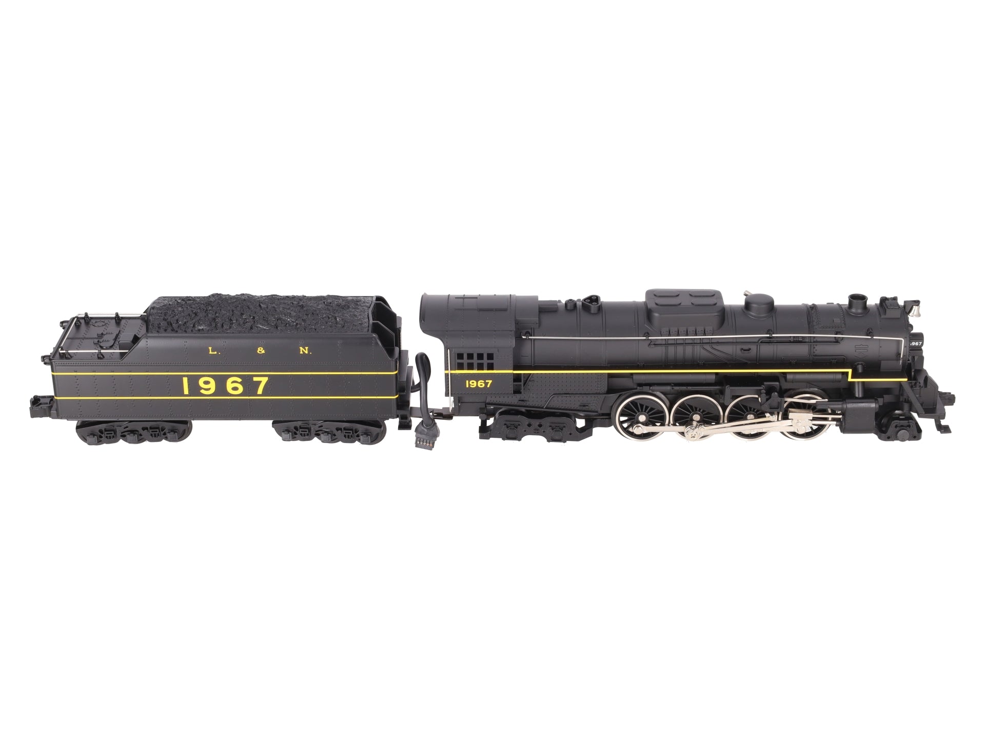 MTH 30-1178-1 O Gauge L&N 2-8-4 Berkshire Steam Locomotive w/PS2 #1967 EX/Box