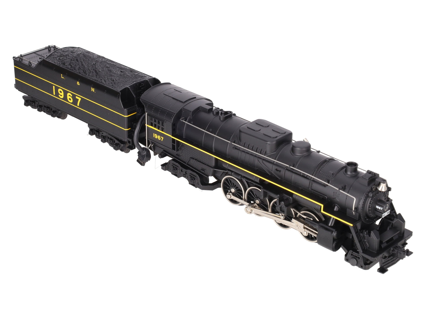 MTH 30-1178-1 O Gauge L&N 2-8-4 Berkshire Steam Locomotive w/PS2 #1967 EX/Box