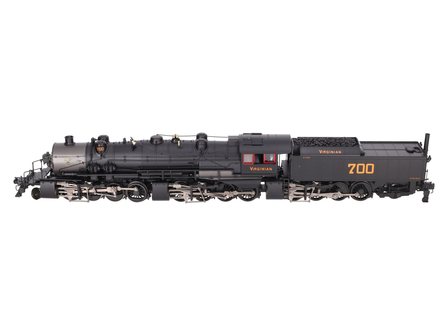 MTH 20-3101-1 O Virginian 2-8-8-8-2 Triplex Steam Locomotive & Tender #700 w PS2 EX/Box