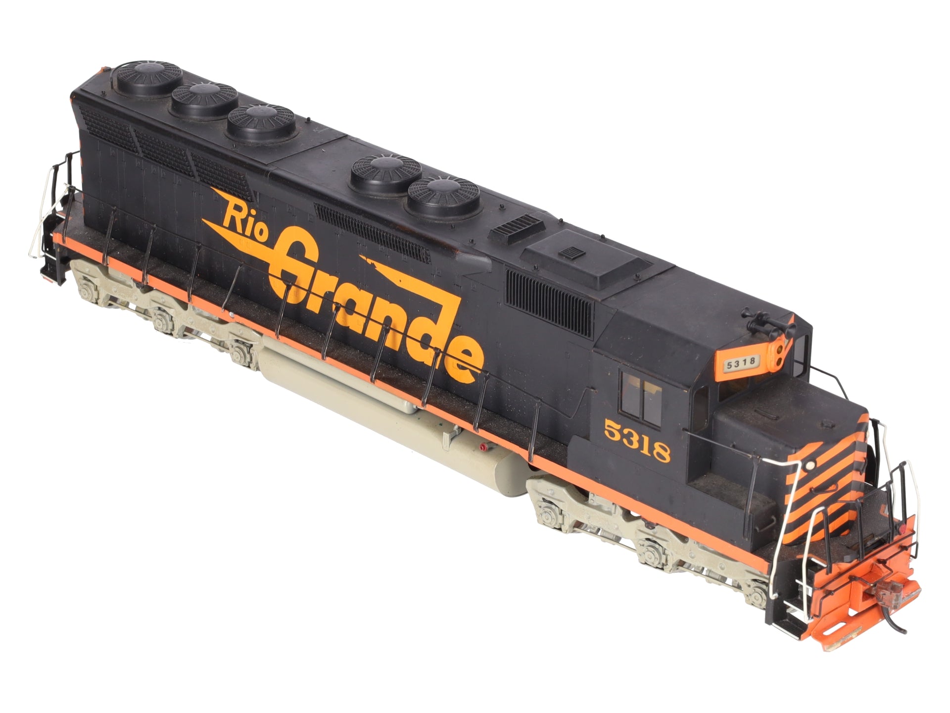 US Hobbies O Scale BRASS Rio Grande EMD SD 45 Diesel Locomotive #5318 EX