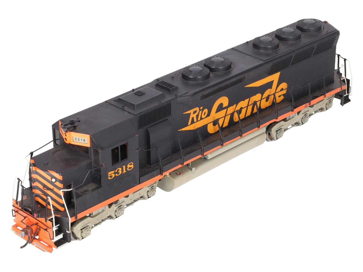 US Hobbies O Scale BRASS Rio Grande EMD SD 45 Diesel Locomotive #5318 EX