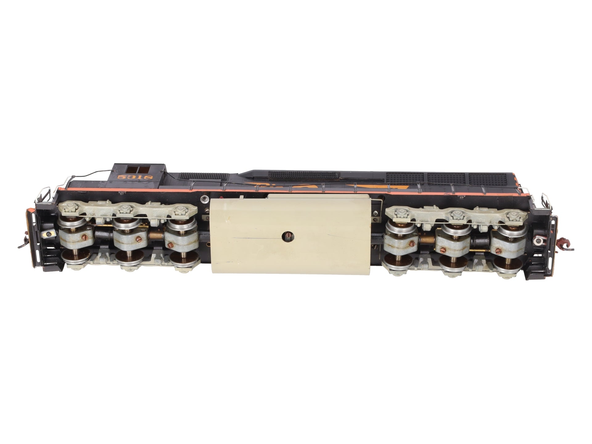US Hobbies O Scale BRASS Rio Grande EMD SD 45 Diesel Locomotive #5318 EX
