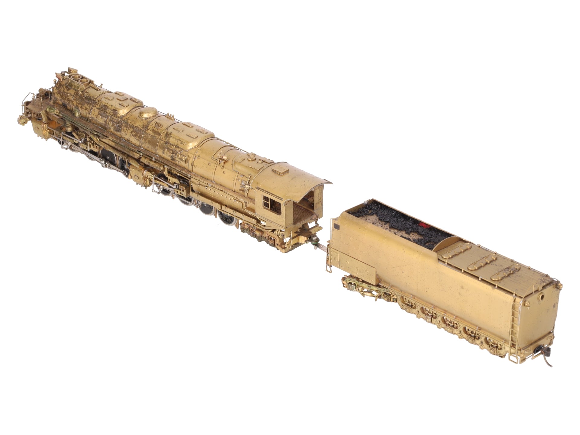 Olympia EH-102 HO BRASS Union Pacific 4-8-8-4 Big Boy Steam Locomotive & Tender EX