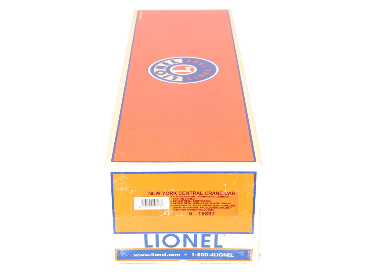 Lionel 6-19897 O Gauge New York Central #X-13 TMCC Operating Crane Car LN/Box