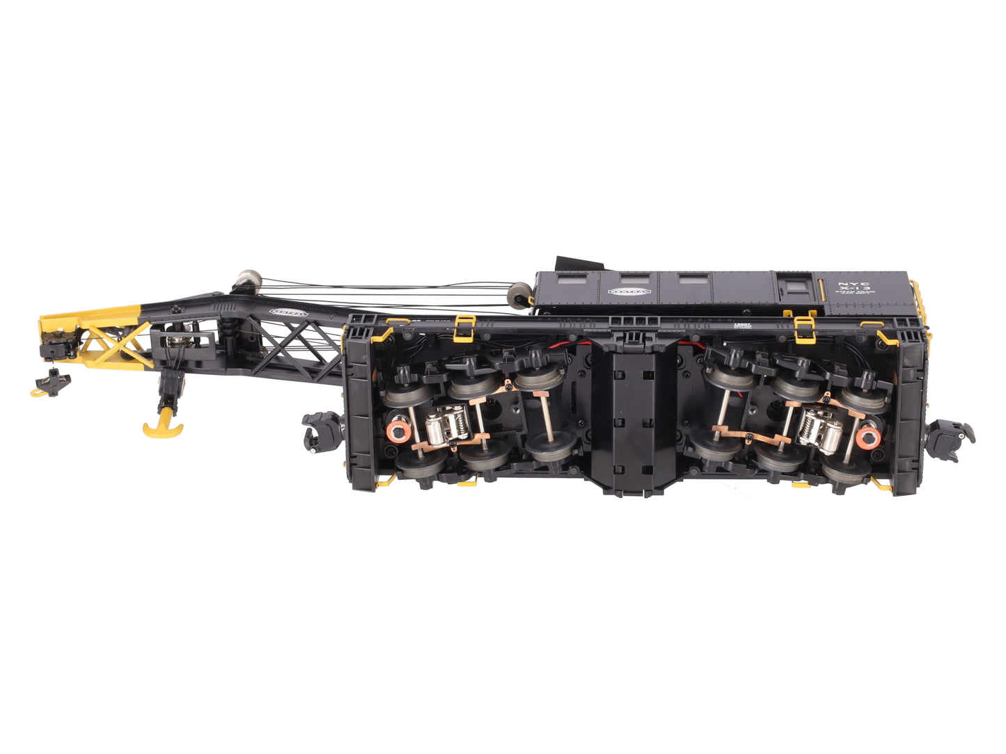 Lionel 6-19897 O Gauge New York Central #X-13 TMCC Operating Crane Car EX/Box