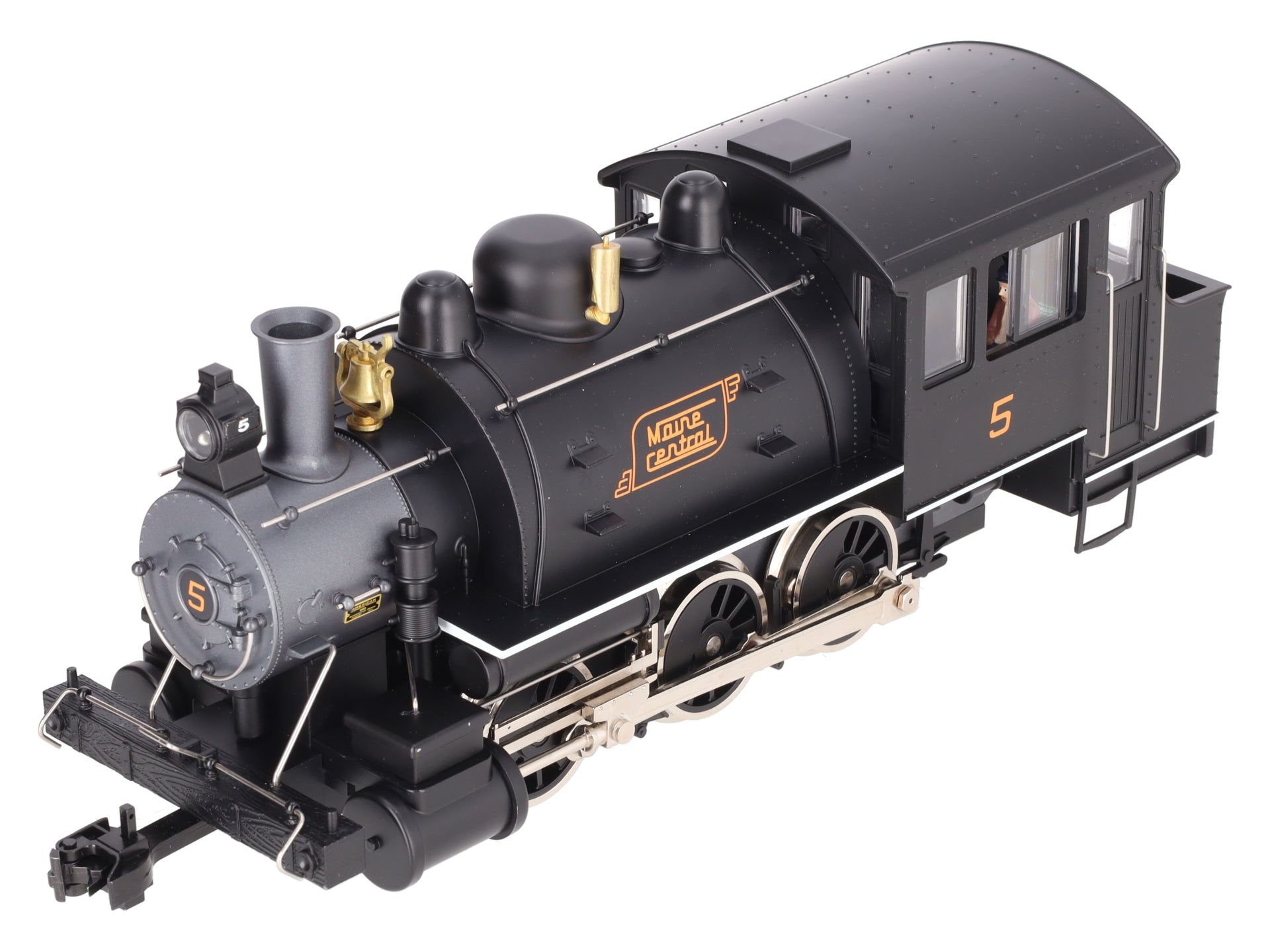 USA Trains 20068 G Maine Central Dockside 0-6-0T Steam Locomotive with Sound #5 EX/Box