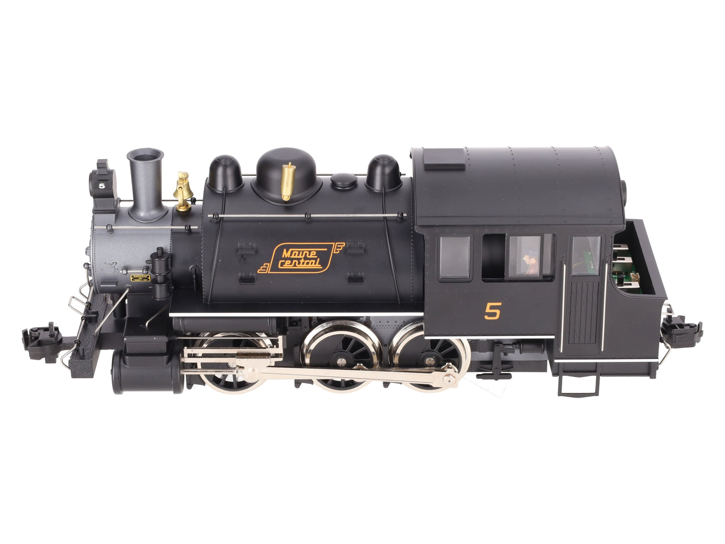 USA Trains 20068 G Maine Central Dockside 0-6-0T Steam Locomotive with Sound #5 EX/Box