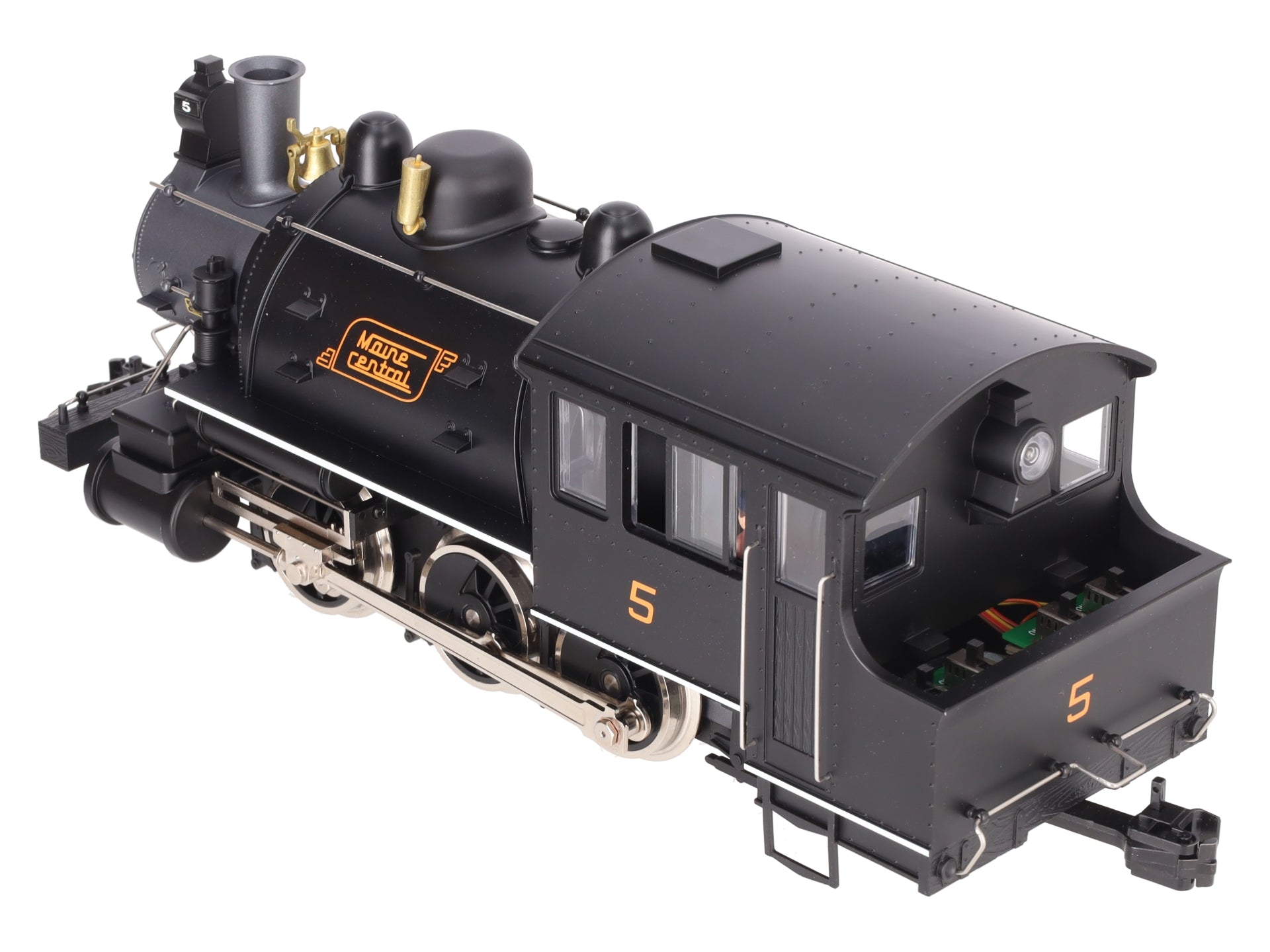 USA Trains 20068 G Maine Central Dockside 0-6-0T Steam Locomotive with Sound #5 EX/Box