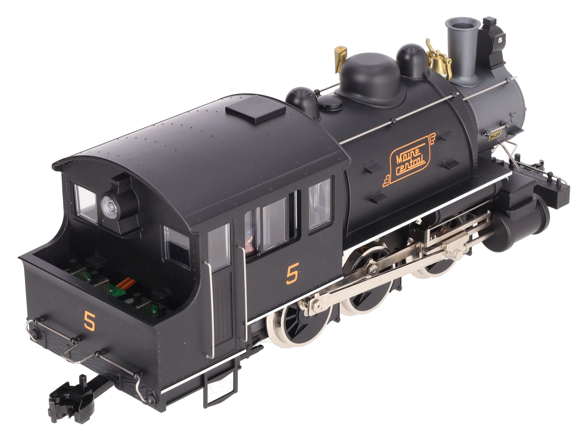 USA Trains 20068 G Maine Central Dockside 0-6-0T Steam Locomotive with Sound #5 EX/Box