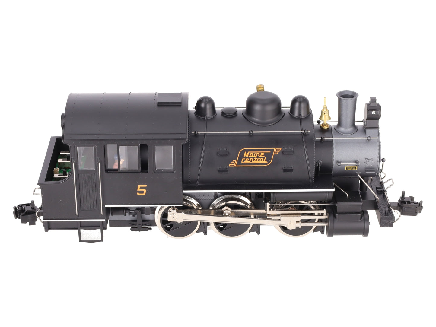 USA Trains 20068 G Maine Central Dockside 0-6-0T Steam Locomotive with Sound #5 EX/Box