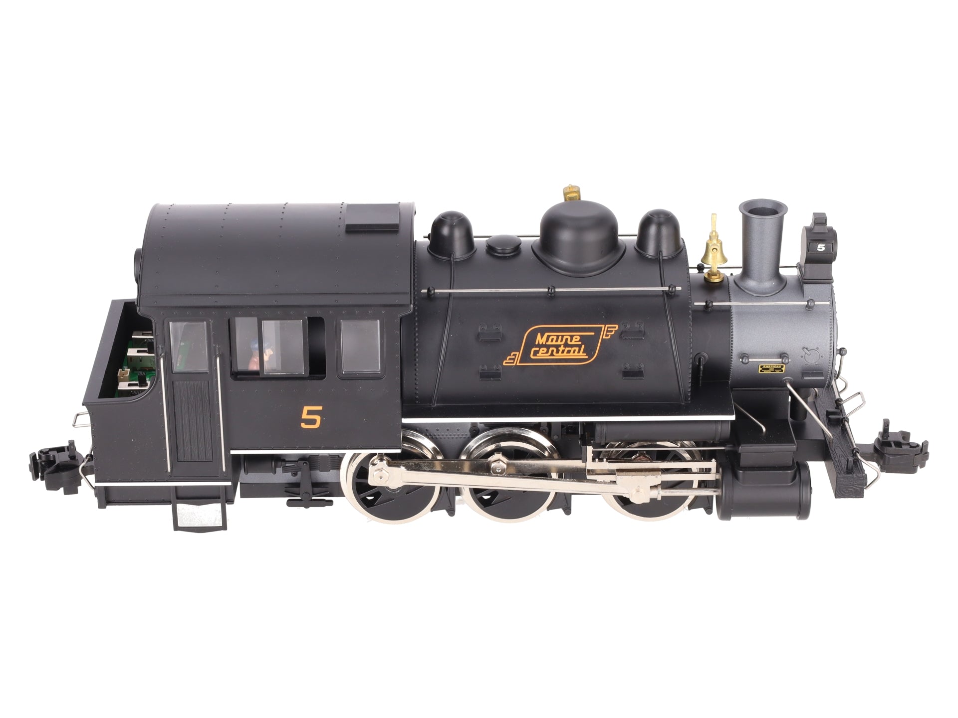 USA Trains 20068 G Maine Central Dockside 0-6-0T Steam Locomotive with Sound #5 EX/Box
