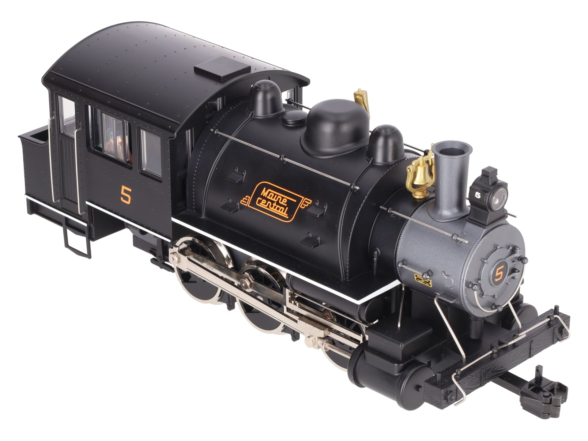 USA Trains 20068 G Maine Central Dockside 0-6-0T Steam Locomotive with Sound #5 EX/Box