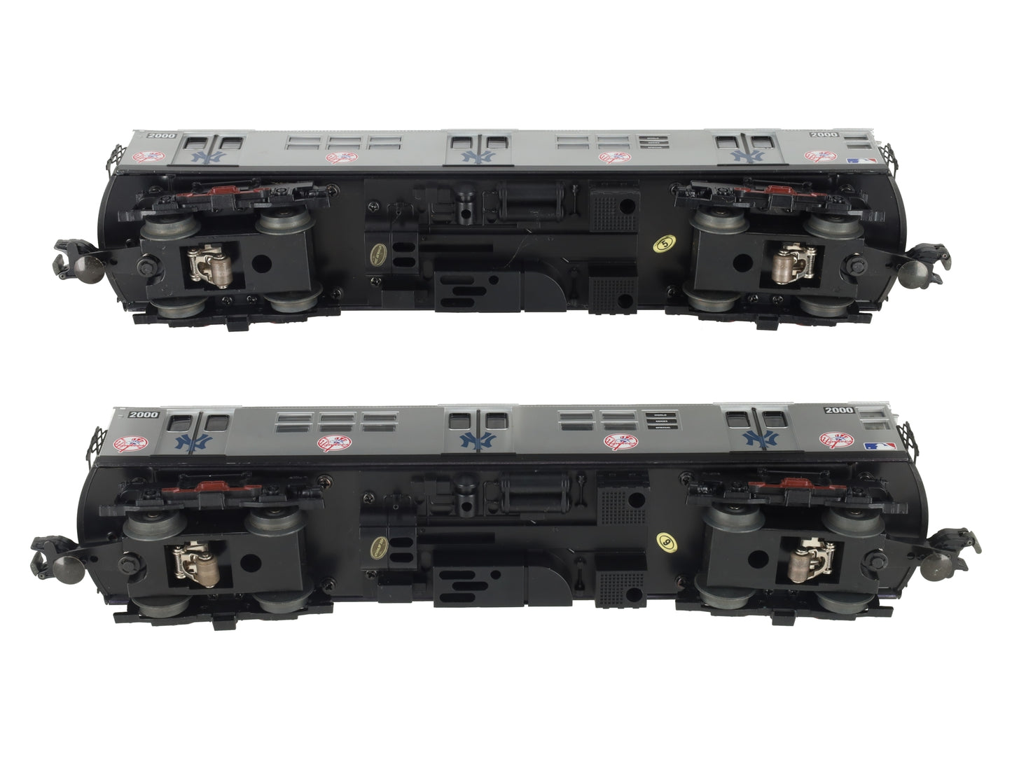 MTH 30-2417-3 O MLB R-17 2-Car Subway Add-On Non Powered Set (Set of 2) LN/Box
