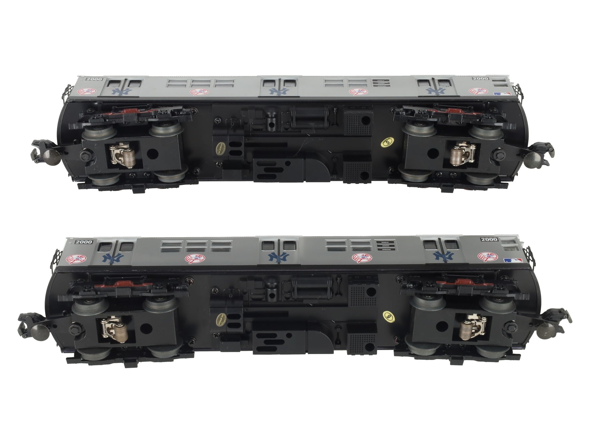 MTH 30-2417-3 O MLB R-17 2-Car Subway Add-On Non Powered Set (Set of 2) LN/Box