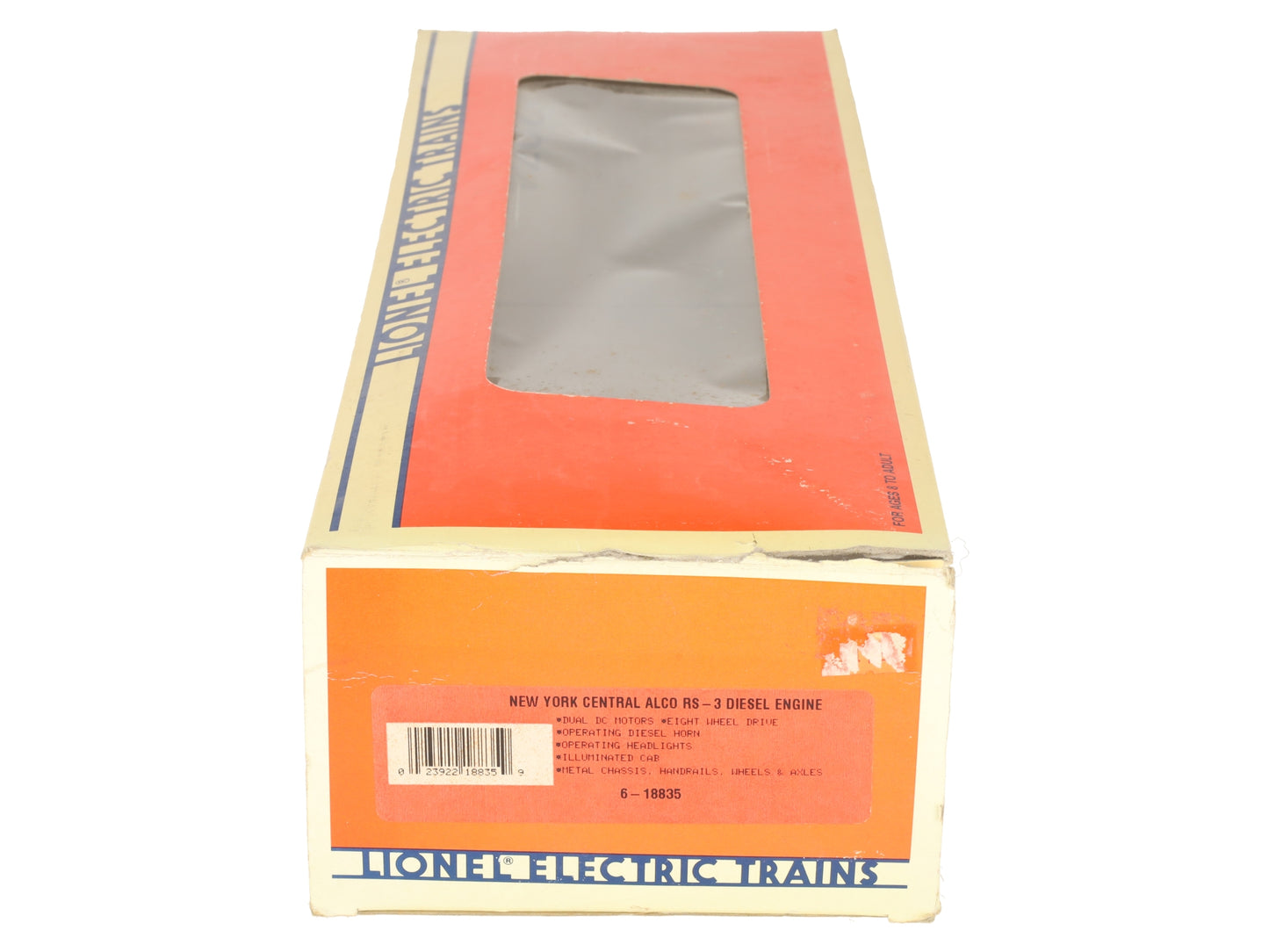 Lionel 6-18835 O New York Central Alco RS-3 Diesel Locomotive #8223 EX/Box