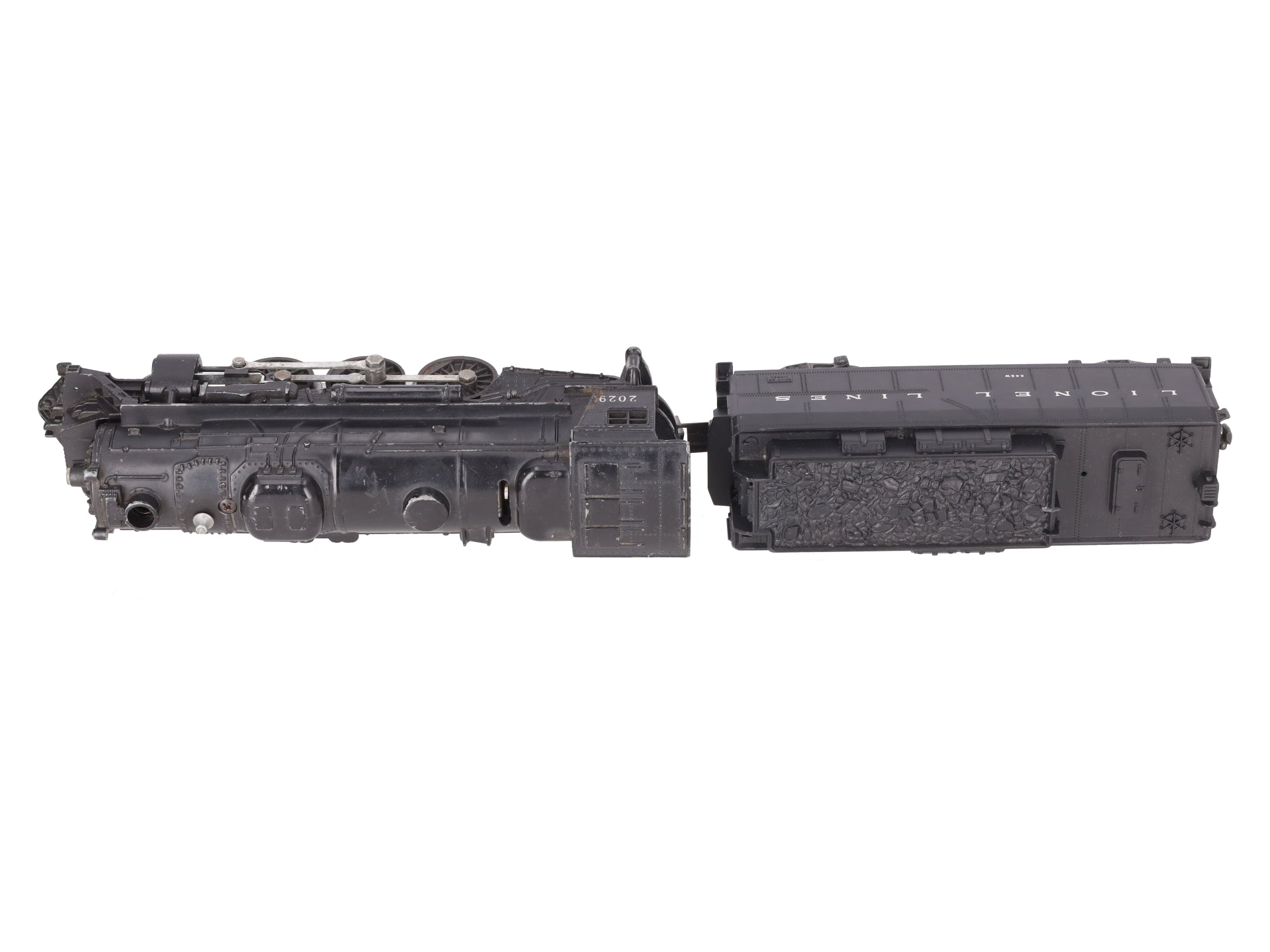 Lionel 2029 Vintage O 2-6-4 Die-Cast Steam Locomotive w/234W Tender VG