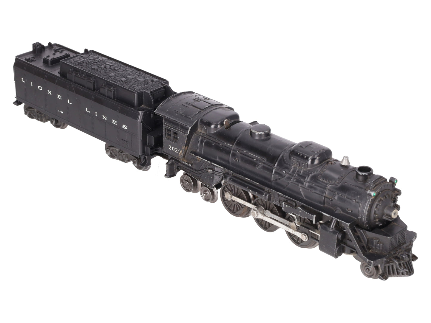 Lionel 2029 Vintage O 2-6-4 Die-Cast Steam Locomotive w/234W Tender VG