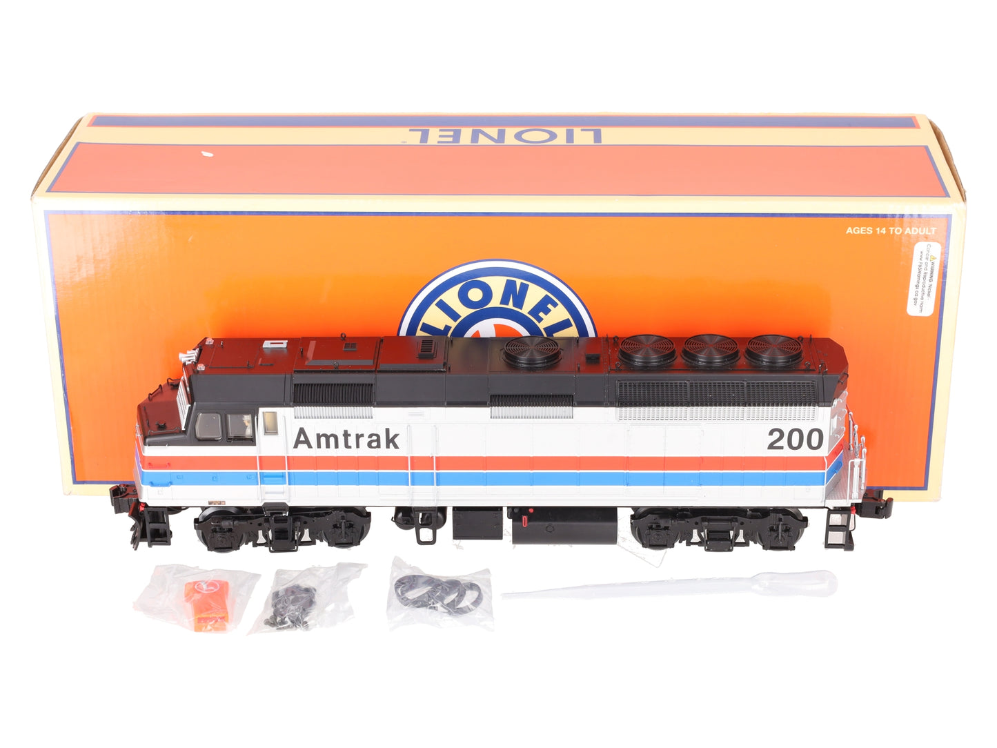 Lionel 6-82453 Amtrak F40PH Phase II Livery Diesel Locomotive #200
