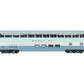 MTH 20-6792 Santa Fe Blue Goose Full Length Vista Dome LN/Box