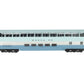 MTH 20-6792 Santa Fe Blue Goose Full Length Vista Dome LN/Box