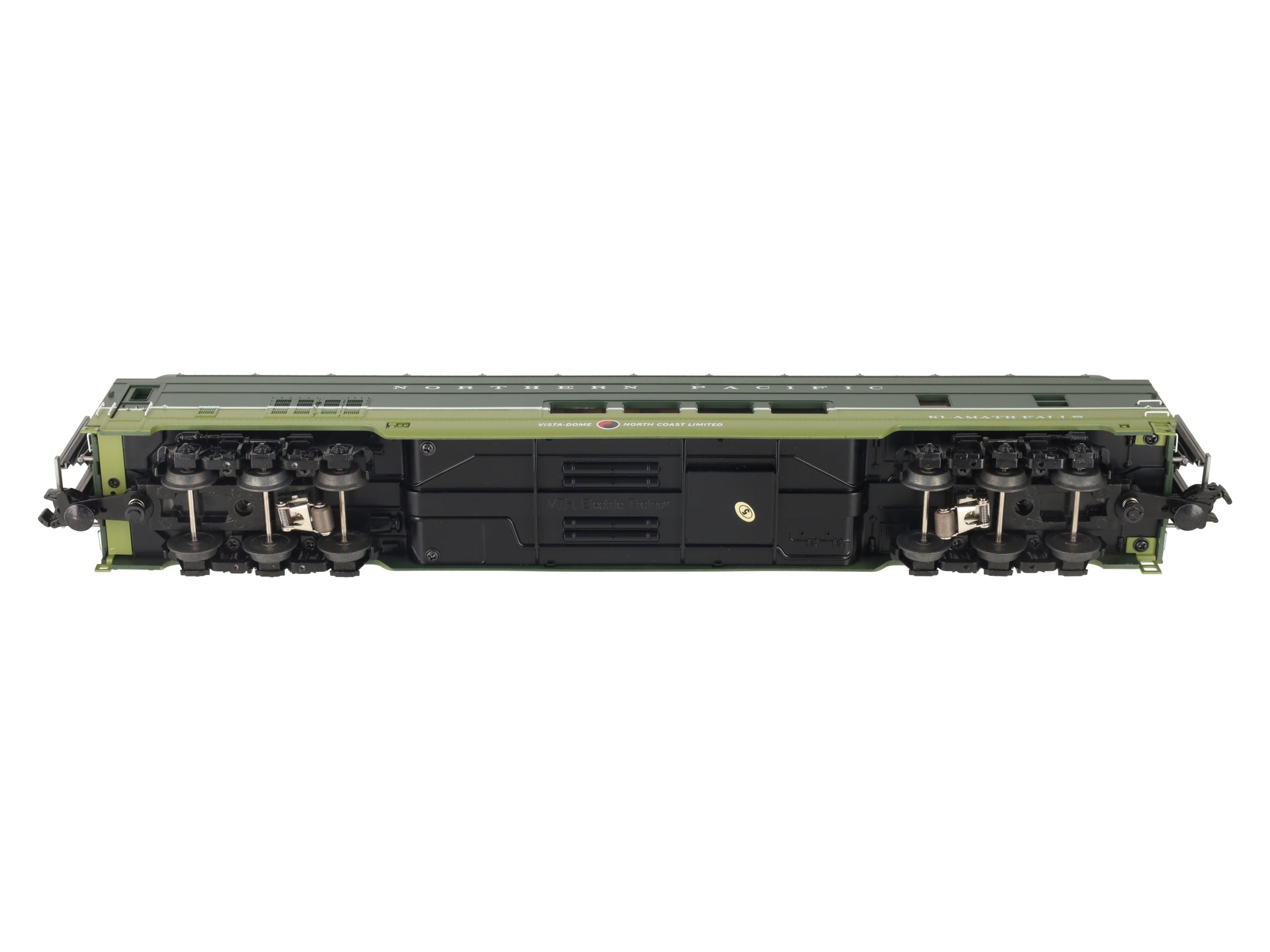 MTH 20-67238 O Gauge Northern Pacific 70' Full Vista Dome Passenger Car EX/Box