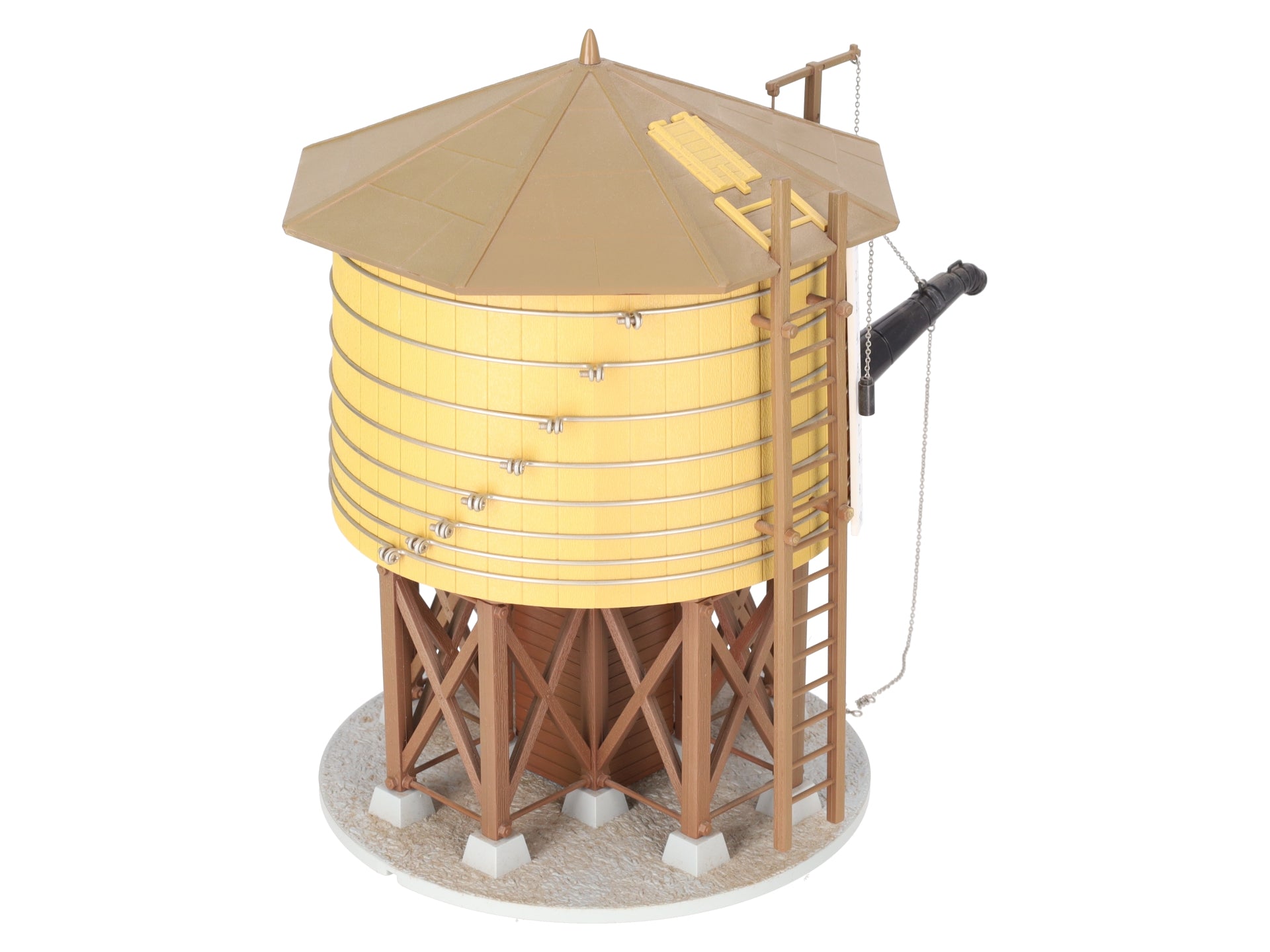 MTH 30-11028 O Scale Operating Wood Water Tower VG/Box
