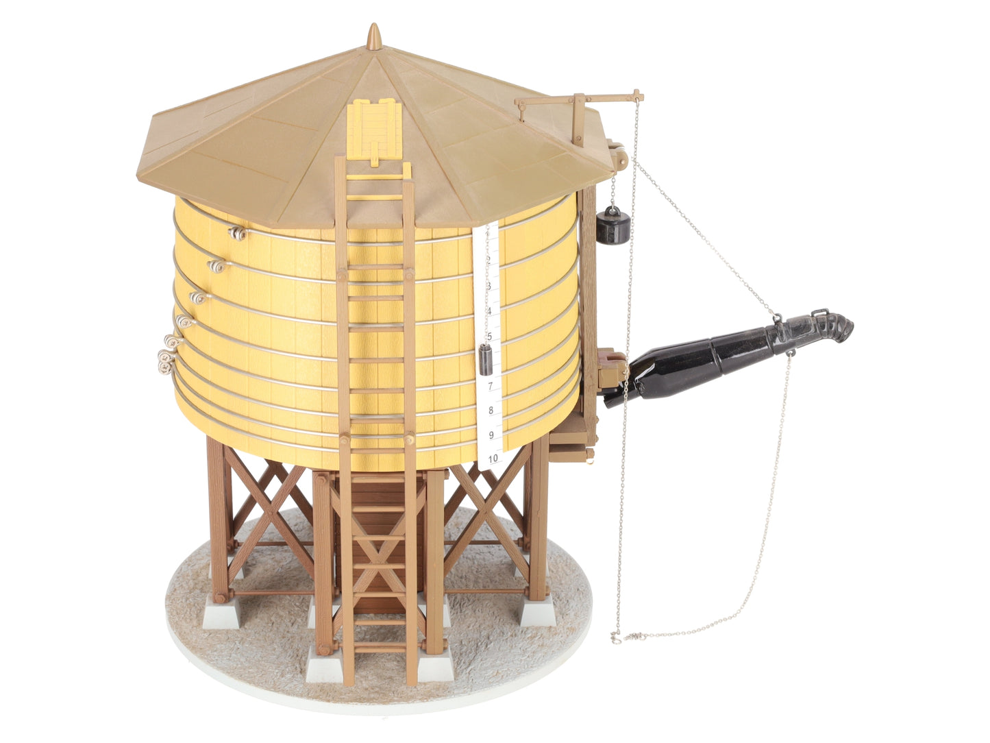 MTH 30-11028 O Scale Operating Wood Water Tower VG/Box