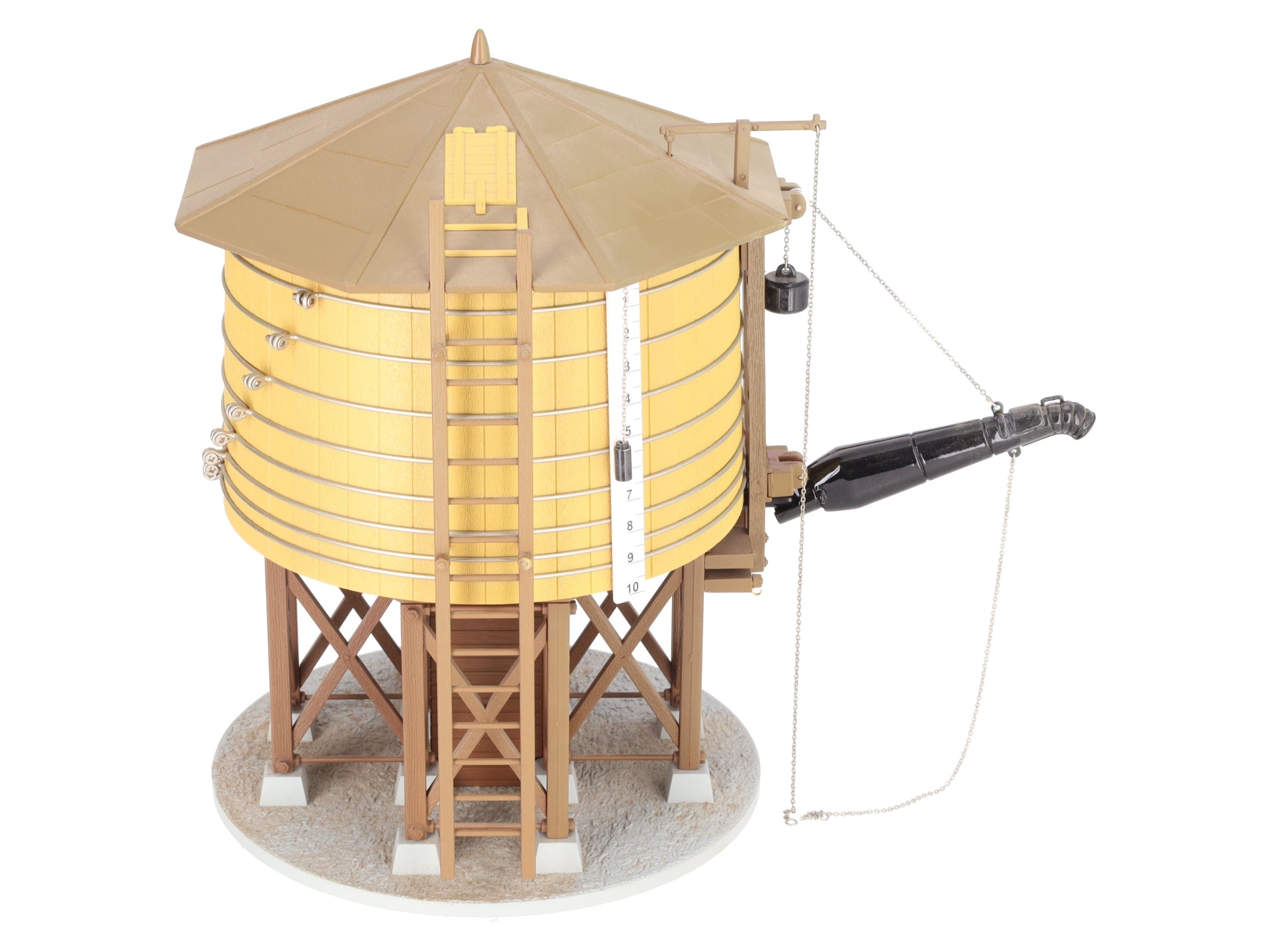 MTH 30-11028 O Scale Operating Wood Water Tower VG/Box