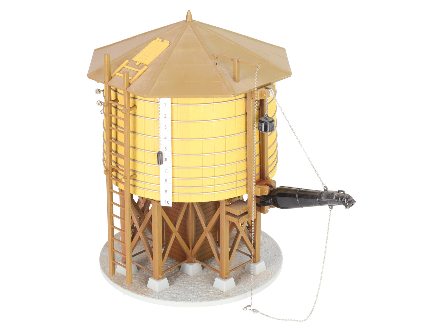 MTH 30-11028 O Scale Operating Wood Water Tower VG/Box
