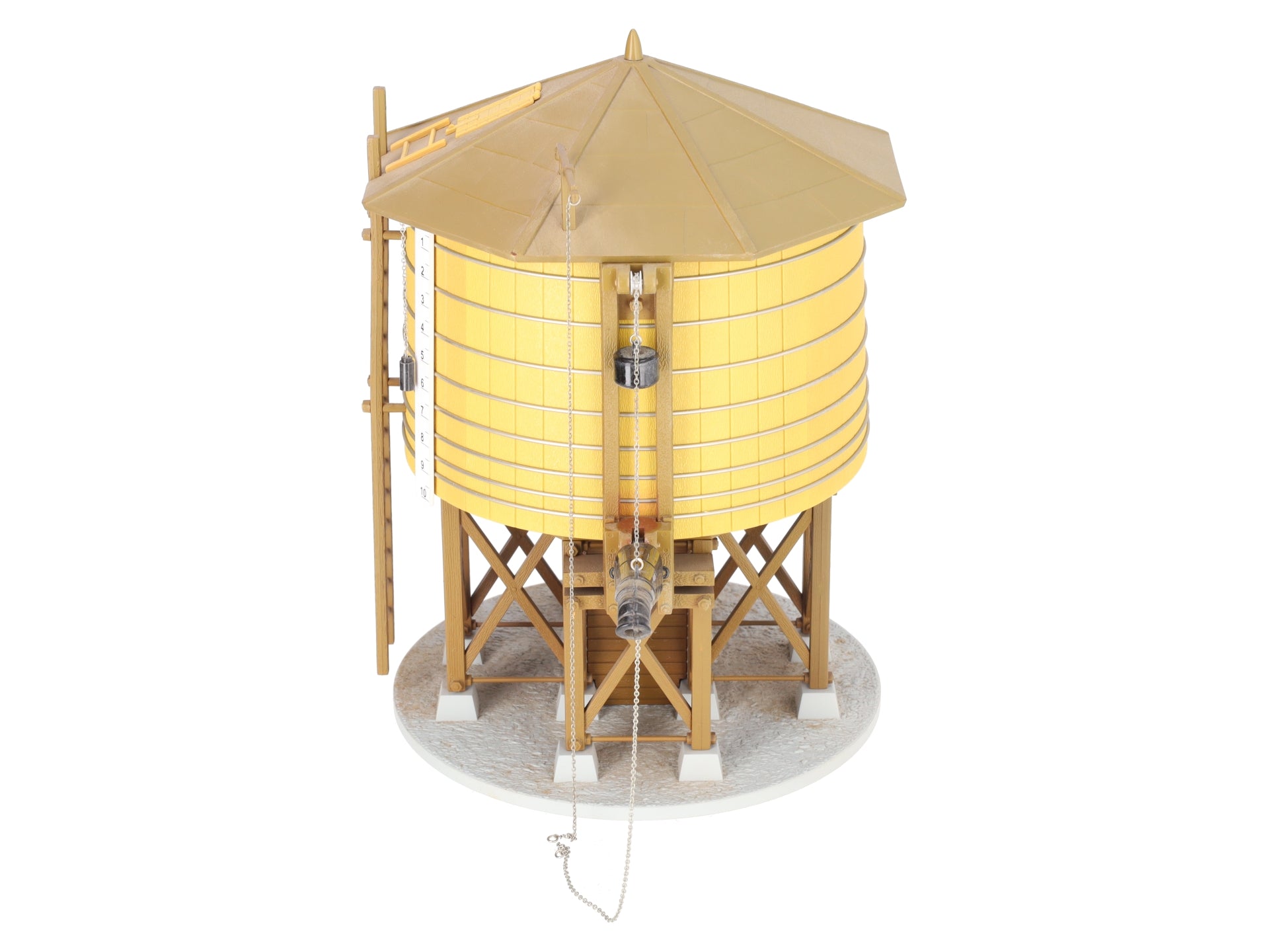 MTH 30-11028 O Scale Operating Wood Water Tower VG/Box