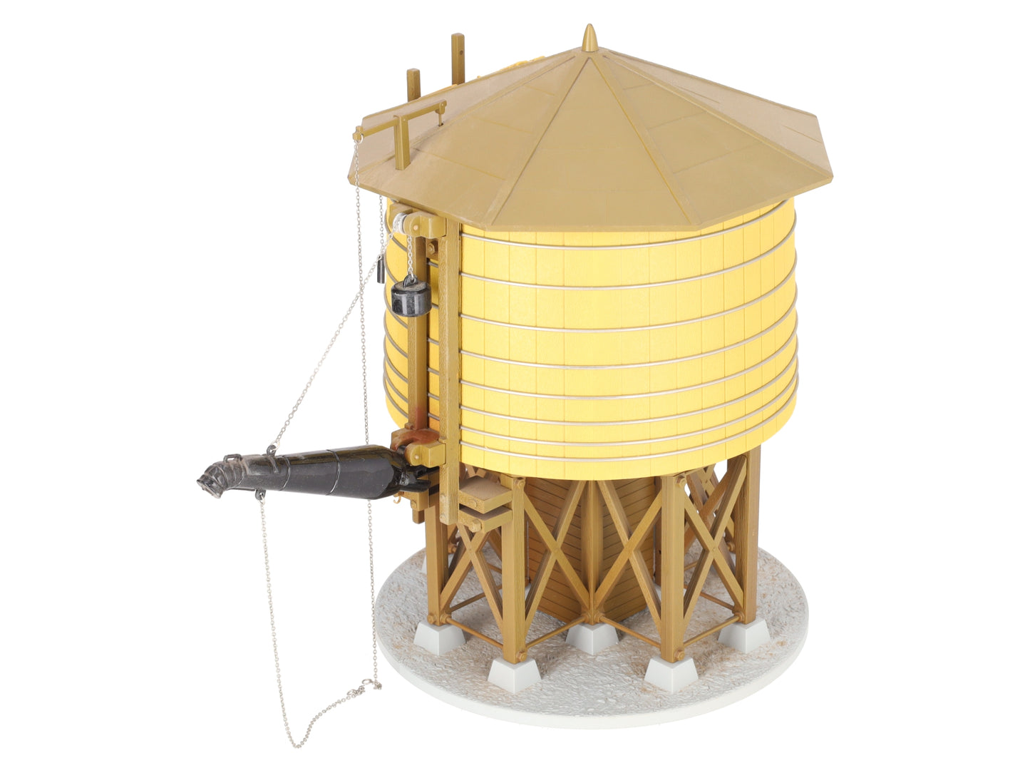MTH 30-11028 O Scale Operating Wood Water Tower VG/Box