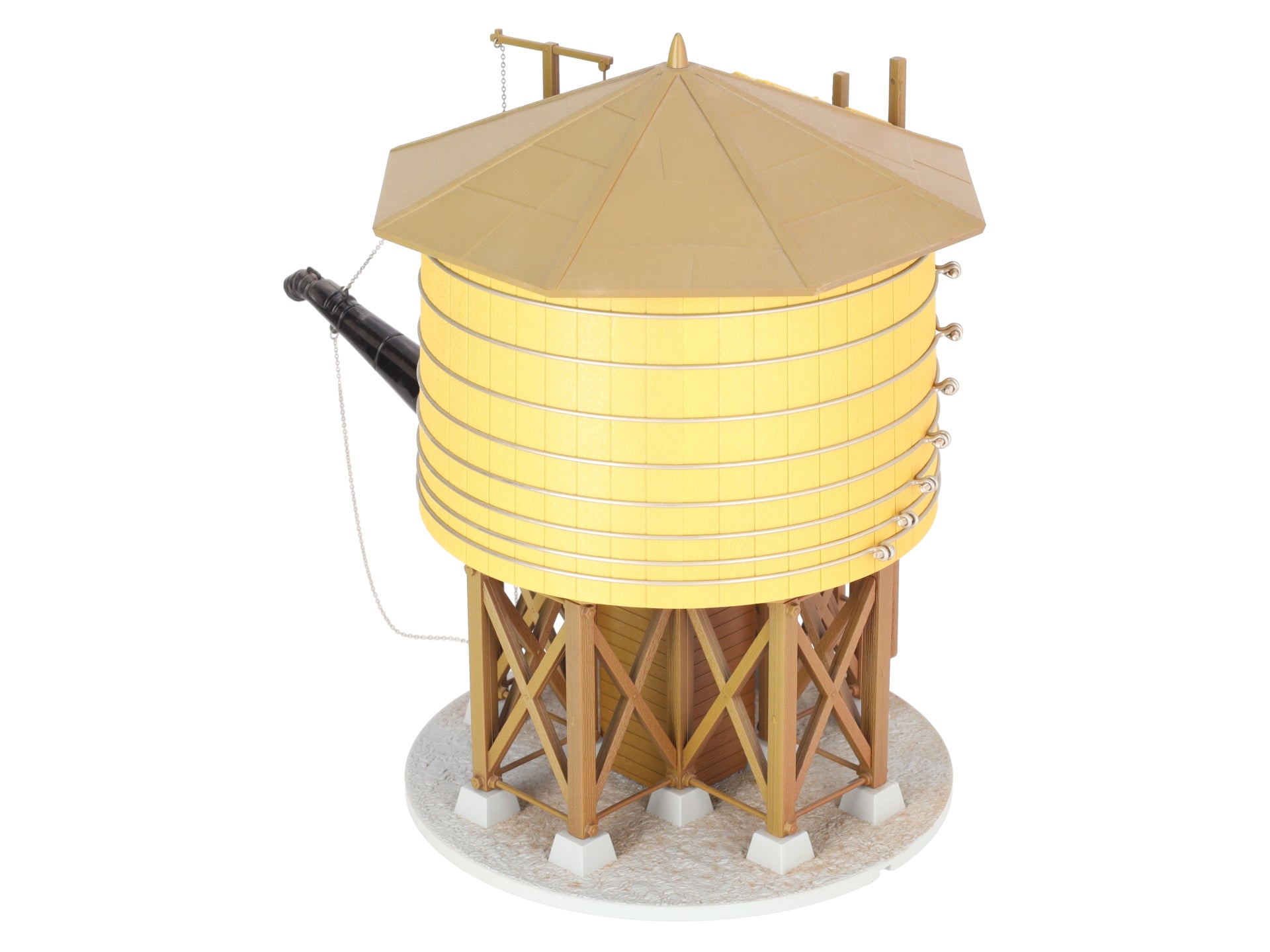 MTH 30-11028 O Scale Operating Wood Water Tower VG/Box