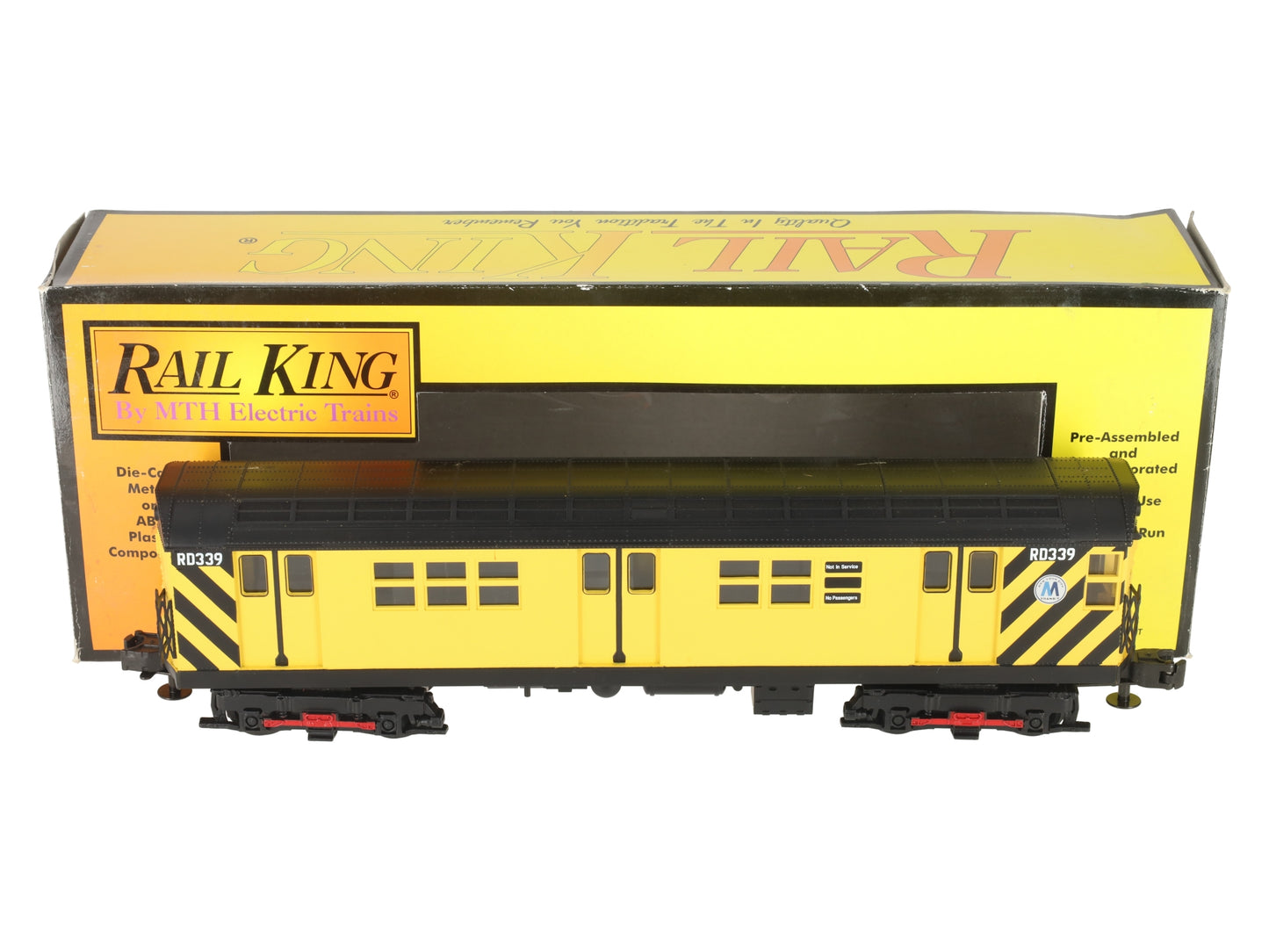 MTH 30-2273-4 O Gauge Metropolitan Transportation Authority R-17 Subway Car LN/Box
