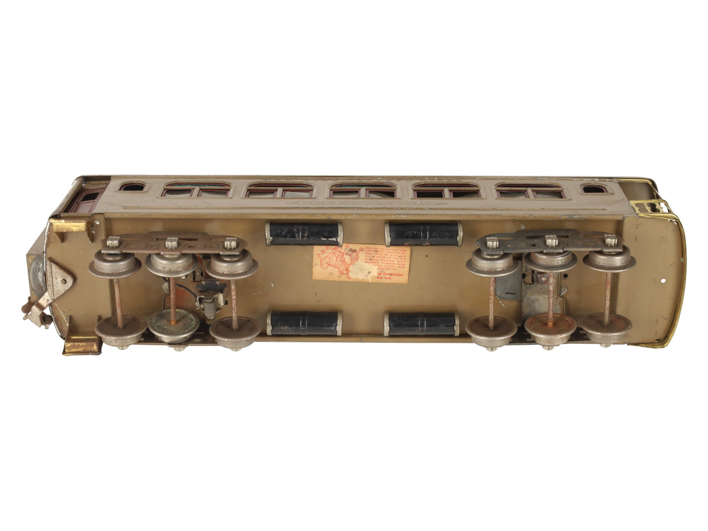 Lionel 490 Vintage Standard Gauge Tinplate Observation Car VG