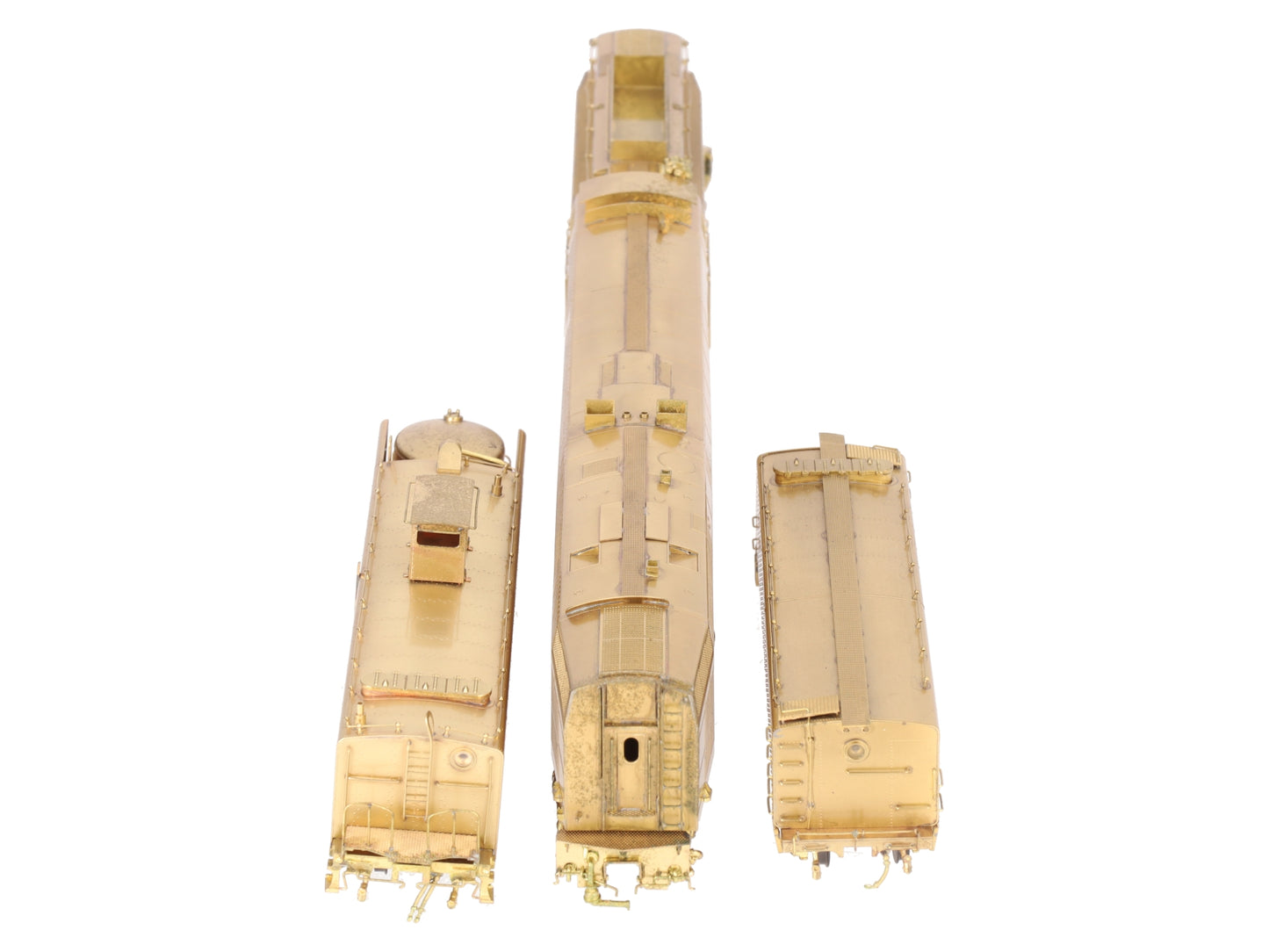 Alco Models HO BRASS Undecorated "Jawn Henry" 3-Unit Set EX/Box