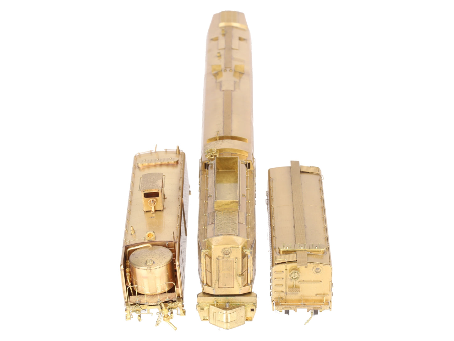 Alco Models HO BRASS Undecorated "Jawn Henry" 3-Unit Set EX/Box