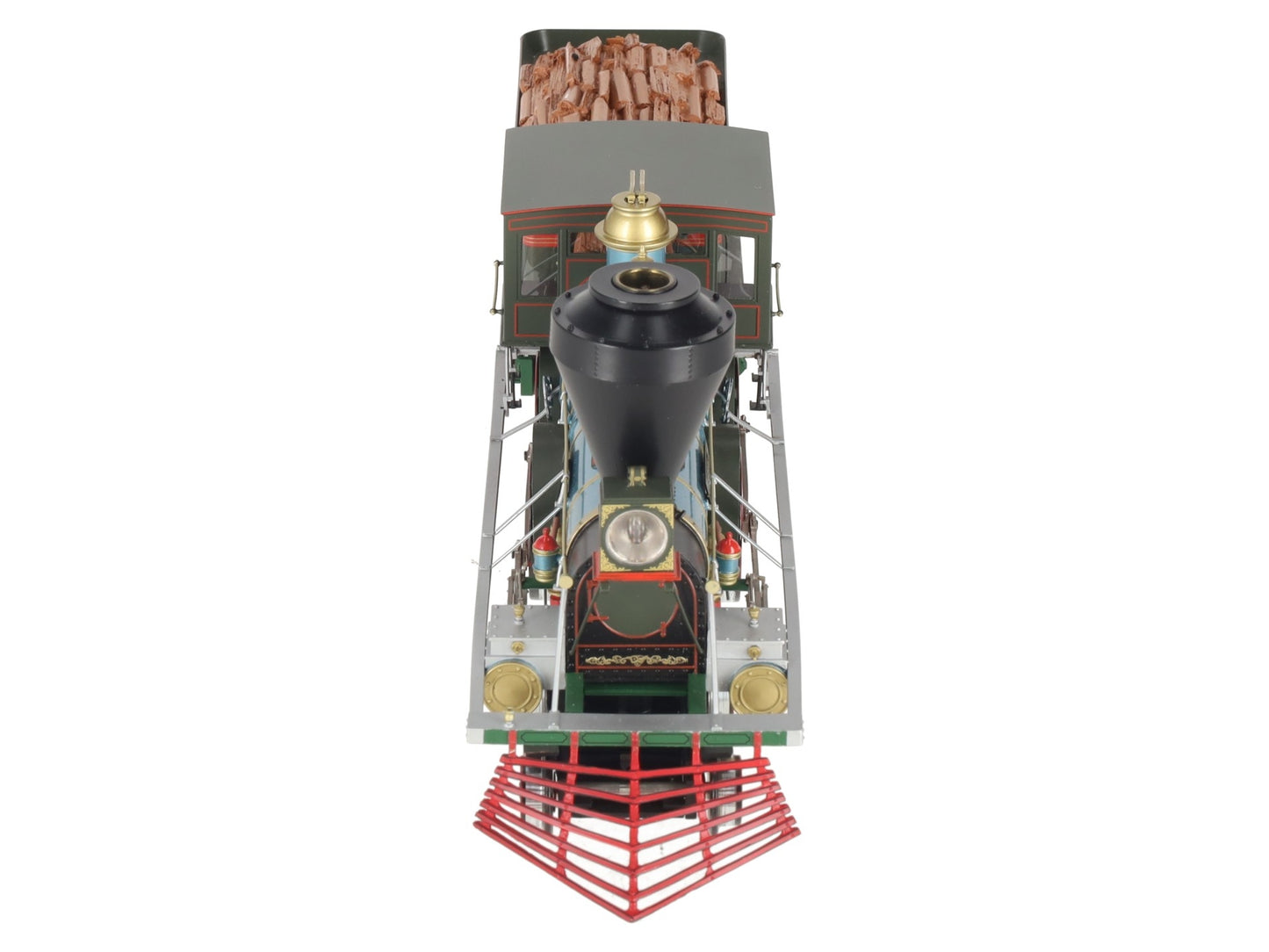 SMR Trains O BRASS W.A.R.R. "The General" 1862 4-4-0 Steam Loco (3-Rail) LN/Box