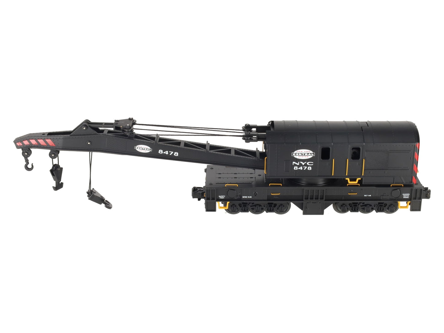 MTH 20-98471 O Gauge New York Central Crane Car #8478 EX/Box