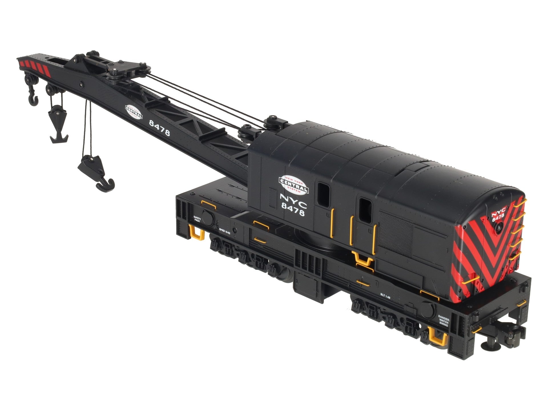 MTH 20-98471 O Gauge New York Central Crane Car #8478 EX/Box