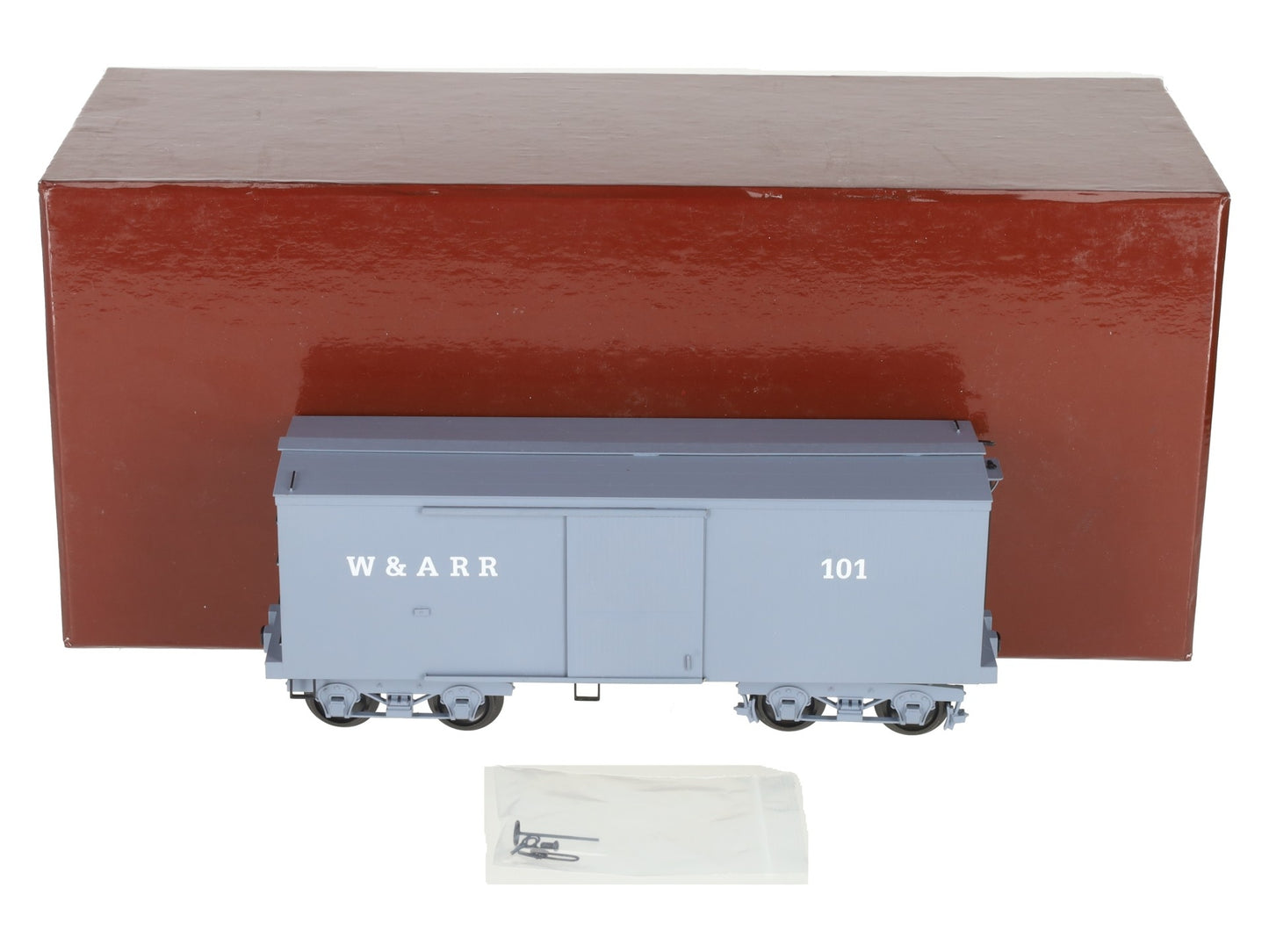 SMR 101 O BRASS 1862 Western & Atlantic RR 32' Wood Boxcar LN/Box