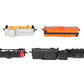 Bachmann 24133 N Scale Whistle-Stop Special Steam Starter Freight Train Set EX/Box