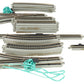 Bachmann 44896 N Nickel Silver First Railroad E-Z Track Expansion Pack EX/Box