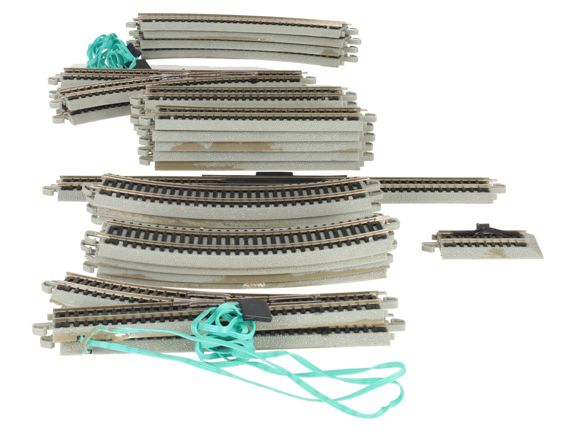 Bachmann 44896 N Nickel Silver First Railroad E-Z Track Expansion Pack EX/Box